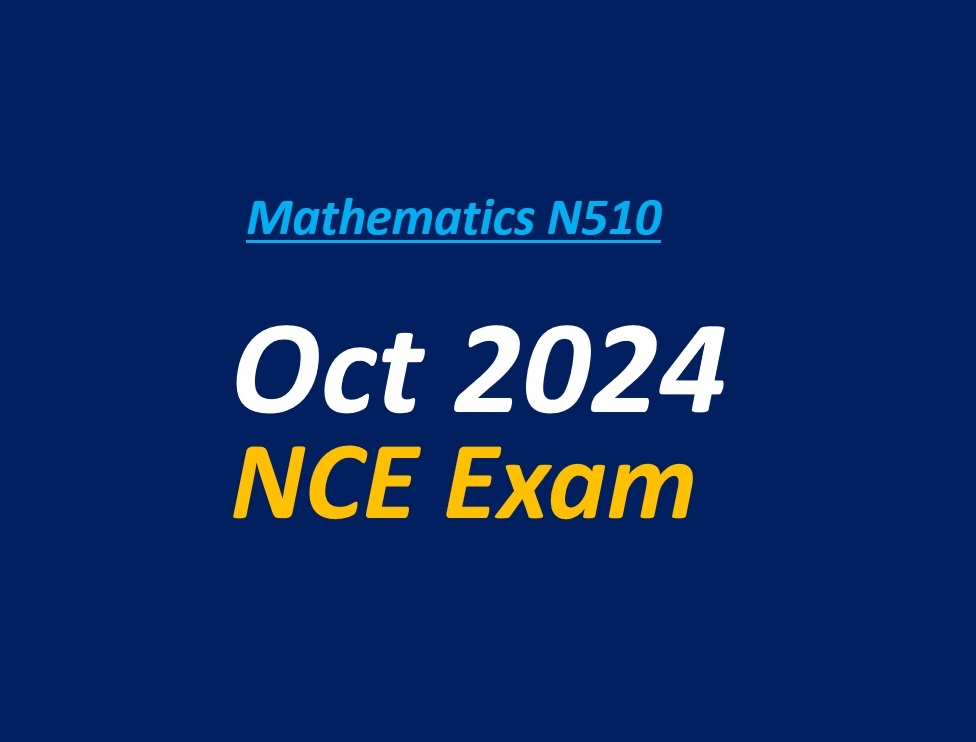 2024 NCE Maths Paper