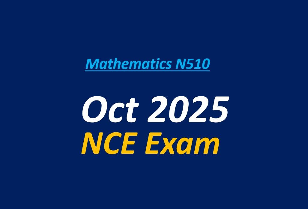 2025 NCE Maths Paper