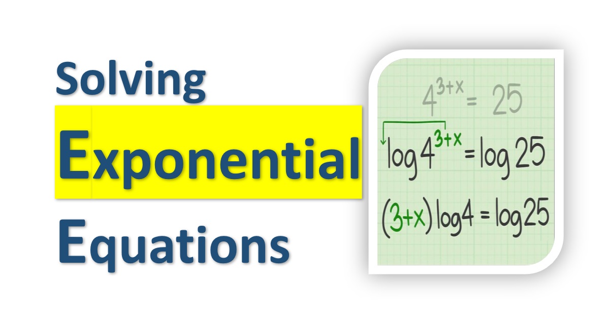 Solving Exponential Equations